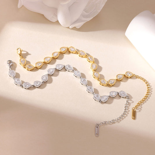 Pulsera Gota Blanco