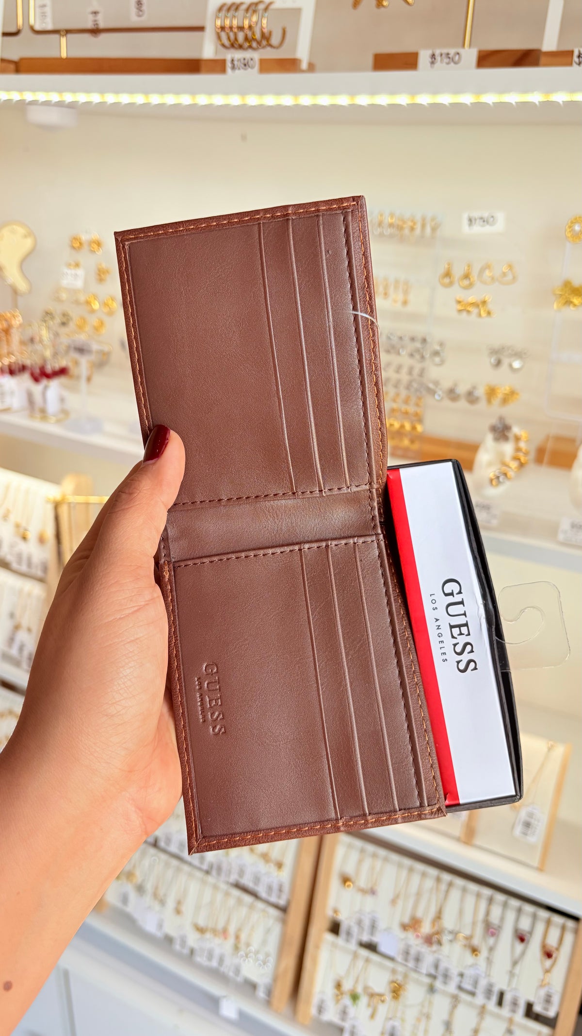 Cartera Caballero Café Guess