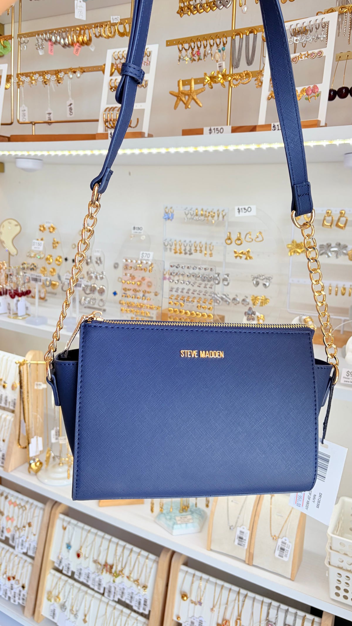 Bolsa Dama Crossbody Azul Steve Madden