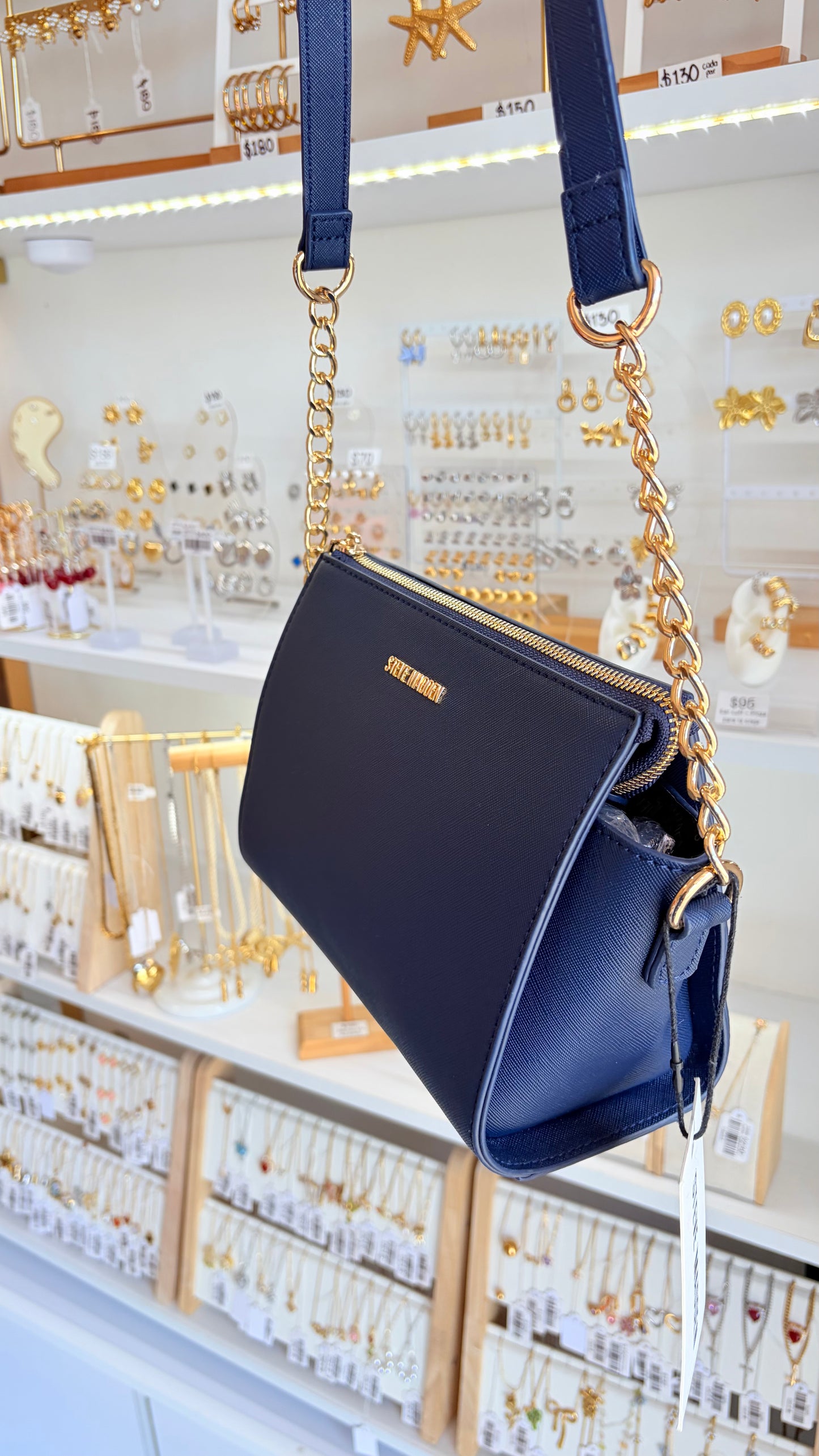 Bolsa Dama Crossbody Azul Steve Madden